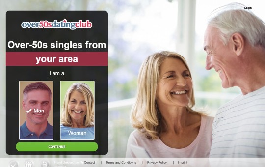 Over 50s Dating Club Logo