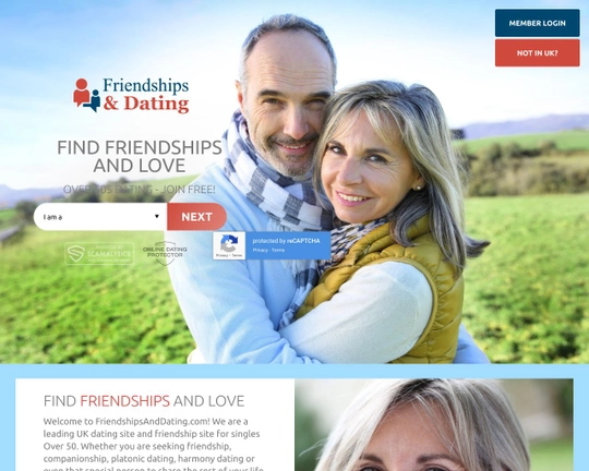 Friendships And Dating Logo
